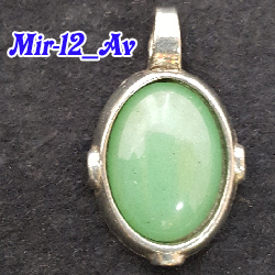 Mir-12_Av Miroir d'Aventurine en Étain