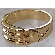 Ba-550-H 10k Anillo Atlante en Oro 10K